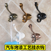 Simple clothes hook single entrance wardrobe shoe cabinet entrance door clothes adhesive hook Wall Wall single hook Wall Wall