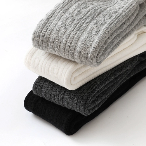 Утепленные колготки для девочек, детские брендовые леггинсы