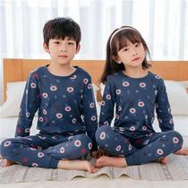 Autumn 215-year-old baby parent-child dress small and small y children loose base shirt boys clothing Childrens Home clothing spring and autumn