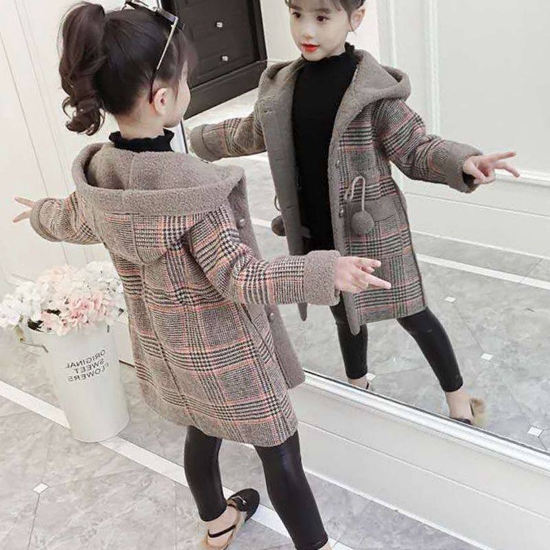 Girl's winter coat thickened girl 2021 new children's wow, what about the great children's autumn and winter money gush