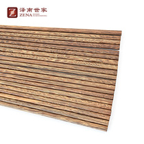 Chicken wing wooden chopsticks household lacquered wax-free log chopsticks boxed chicken wing wooden chopsticks 10 double wooden chopsticks set