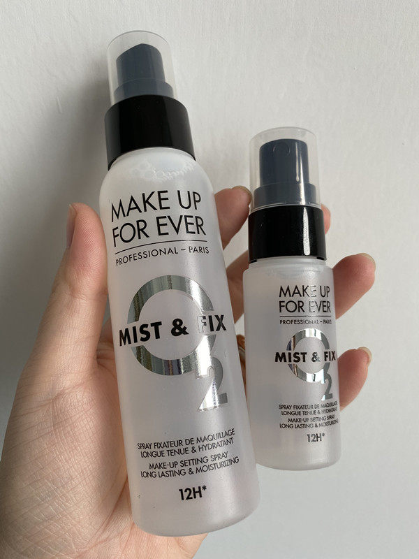 New version of makeupforever Meikefei moisturizing makeup spray water 5ml Chinese sample trial bag