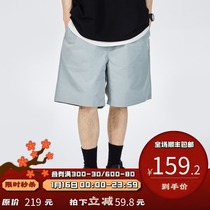 PSO Brand basic small pocket decoration clothes casual five-point pants mens Tide Brand Summer Shorts Joker