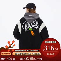 PSO Brand embroidered carrot cotton-padded jacket winter cotton jacket
