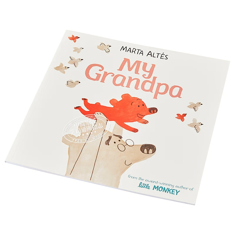 Marta Altés: Мой дедушка мой дедушка букинистическая книга-родитель-дитя книга о семье дед и внук 3–6 лет на английском