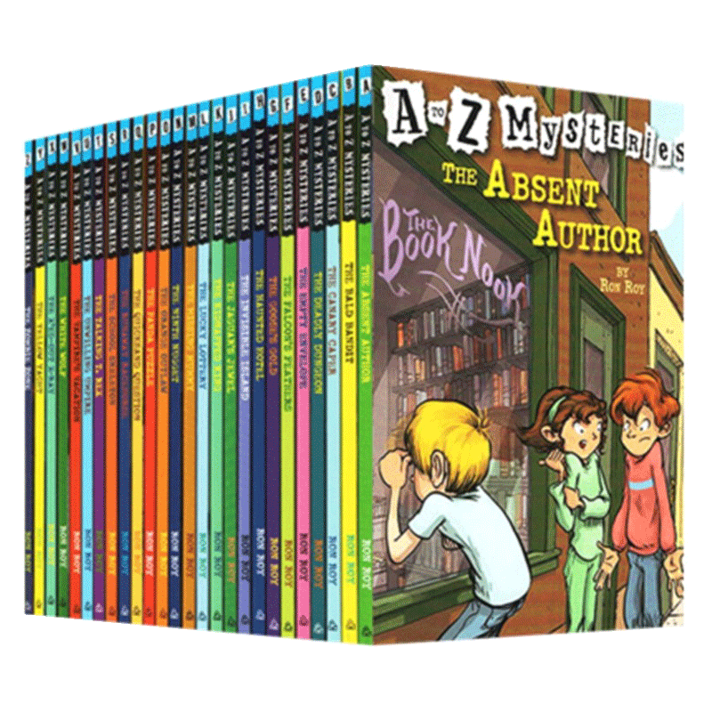 A to Z Mysteries 1-26 神祕案件全套26冊套裝神祕事件字母版英文