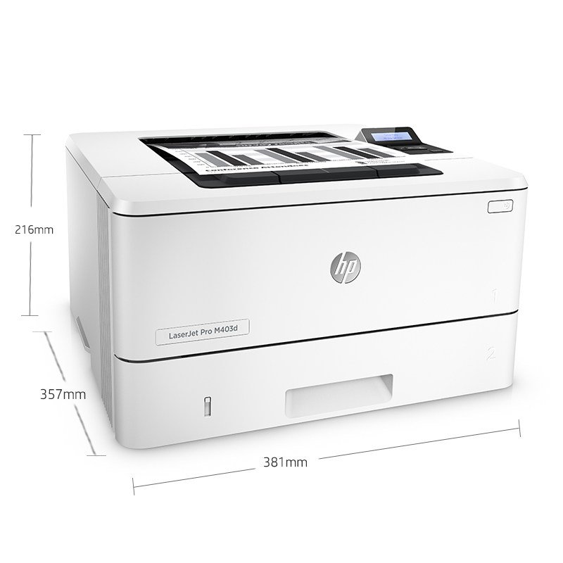 Hp M403D Black and White Laser Printer Automatic Double-Sided Printer 403D Commercial Printer A4 Office Printer