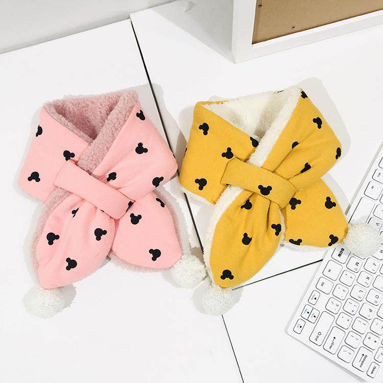 Baby Scarf Autumn/Winter Cotton Children's Scarf Winter Girls Korean Style Kids Scarf Winter Warm Boys