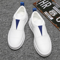 European station new red small white shoes male breathable lazy shoes 2022 summer Han Edition leisure fu shoes