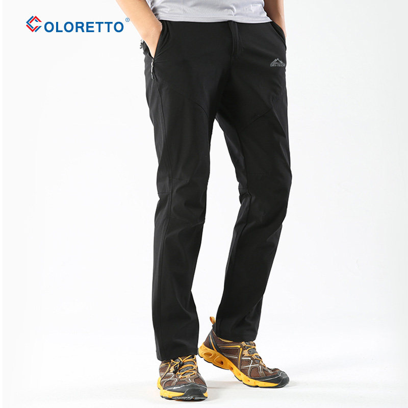 Outdoor Ice Silk Speed Dry Pants Men Summer Slim loose sports Dash Pants HIKING PANTS ELASTIC BREATHABLE MOUNTAINEERING PANTS WOMAN