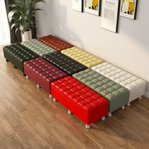 The shoe-changing stool home can use the door-to-door shoe cabinet bed tail sofa stool storage to sit on the rectangular storage box and try the small stool in the clothing room