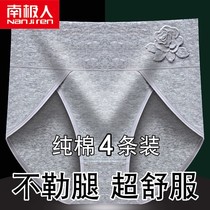 Antarctic 4 ladies underwear girls pure cotton high waist cotton cotton cotton cotton cotton cotton cotton comfortable new triangle shorts