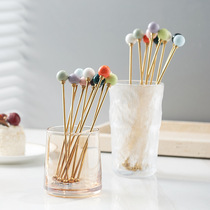 Simple tea and coffee stirring stick ceramic multi-standard optional stick household high-looking creative milk stirring stick