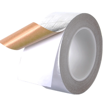 Reinforced aluminum foil glass fiber cloth tape thickened high temperature resistant air conditioning waterproof guarantee tear-proof fiberglass cloth 5CM wide sewer pipe fire retardant anti-aging tape