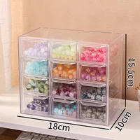 Прозрачный ящик для рабочего стола-12