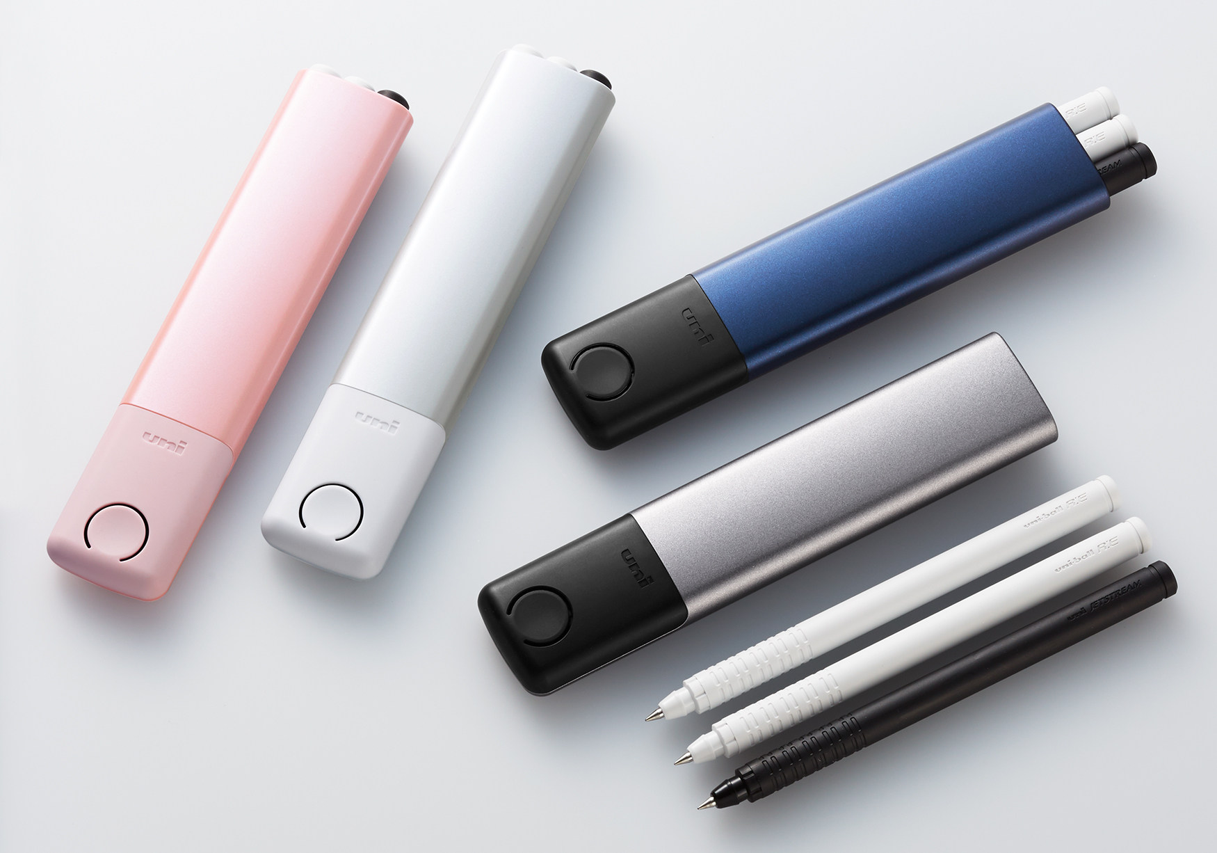 Dao Japanese direct mail stationery house to 2020 Mitsubishi RE portable ball pen 3 package can be rubbed