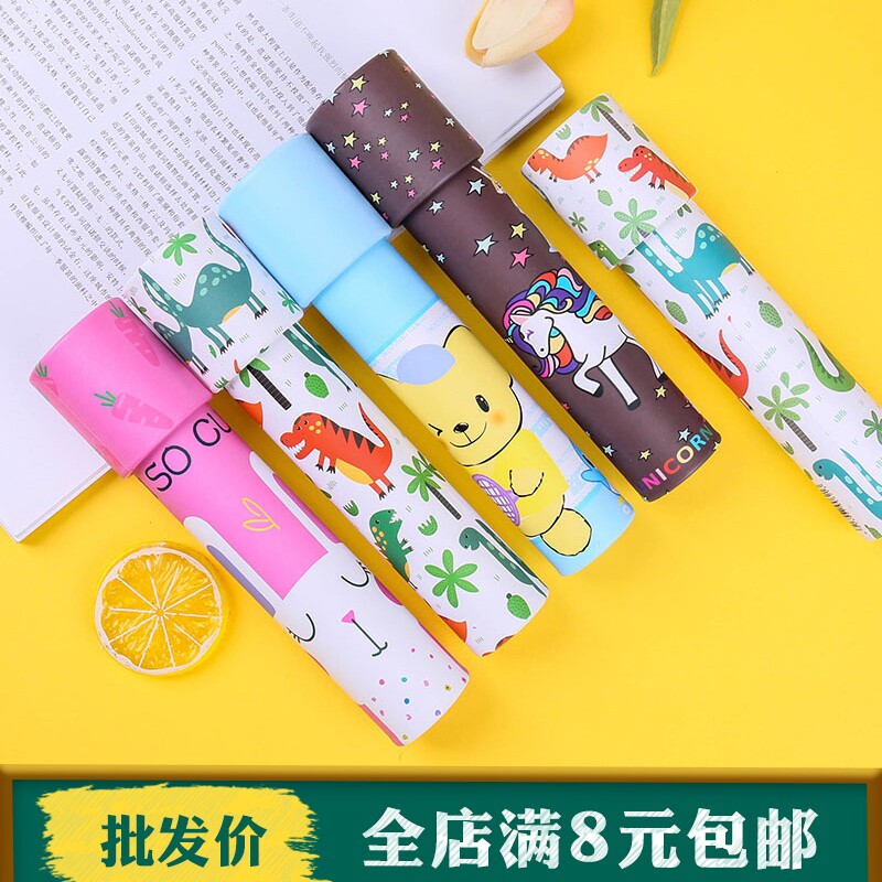 children's kaleidoscope nostalgic wisdom parent-child toy student birthday gift graduation small gift night market food stall source