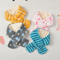 Thousands of fun home autumn and winter models for men and women baby fleece collar childrens wild cartoon soft warm cross scarf
