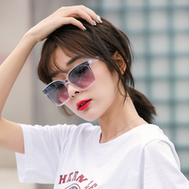 Healbud new sunglasses female GM same Net red ins anti ultraviolet round face Box fashion sunglasses