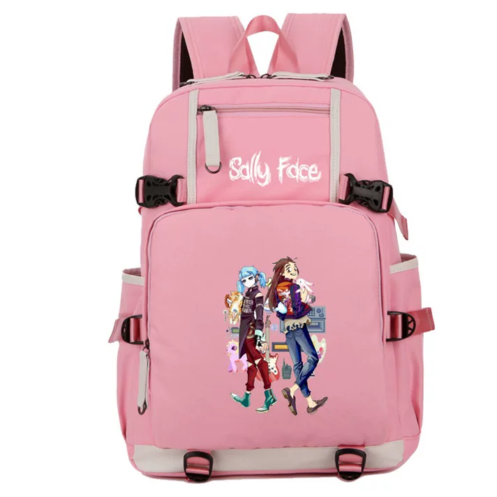艾登森 Sally Face Bag Stupid Face Game Peripheral Anime Cartoon Export Primary and Middle School Student Backpack