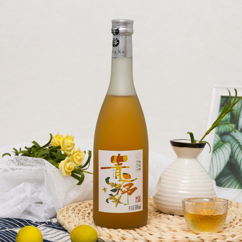 古越龙山 青序系列 杏梅酒 500mL 天猫优惠券折后￥18包邮（￥58-40）桂花酒可选