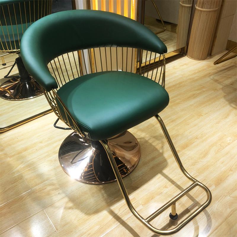 New net red chair hair salon chair Hair cutting chair Hair salon special hair chair Hair salon chair can be lifted and rotated