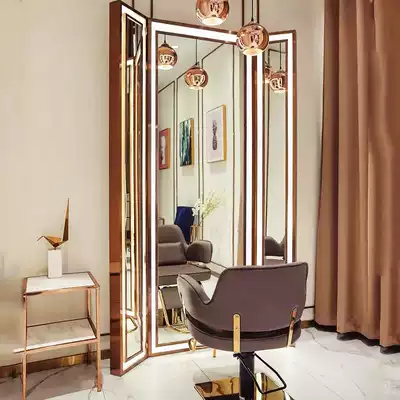 New 3AM barber shop mirror Hair salon mirror Hair salon special barber shop mirror Simple modern barber shop special
