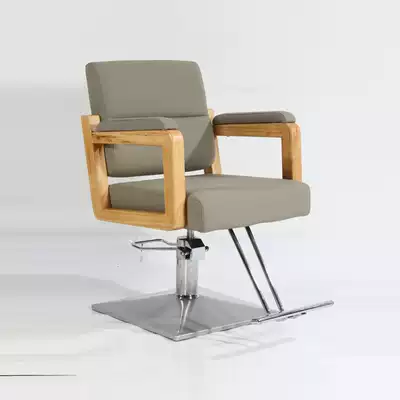 Hairdressing shop hairdressing chair hair salon special lifting oil pressure cutting chair