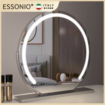 ESSONIO Italy Master Bedroom Dresser HD Intelligent Cosmetic Mirror Luxury Led Smart Makeup Bedroom Mirror