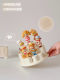 Jasmine Bread Blind Box Storage Display Stand Rotating Transparent Figurine Display Suitable for Bubble Mart Display Box