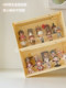 Suitable for Bubble Mart Blind Box Display Stand Storage Container with Lighted Figure Display Cabinet Acrylic Display Box