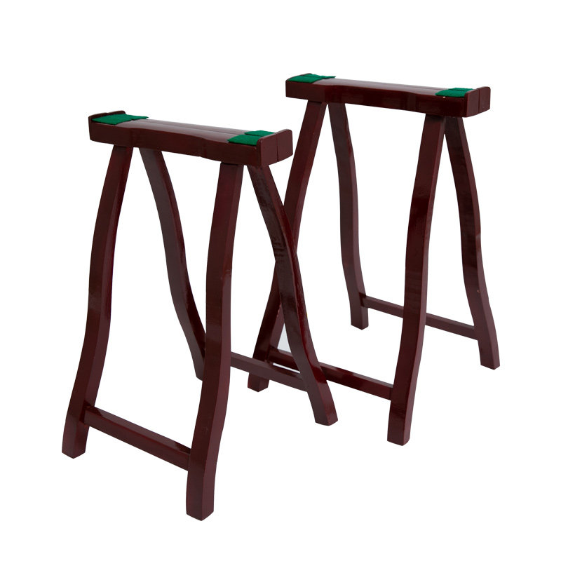 (Yarun Folk Music) Guzheng Bracket Solid Wood Vertical A Shelf Portable