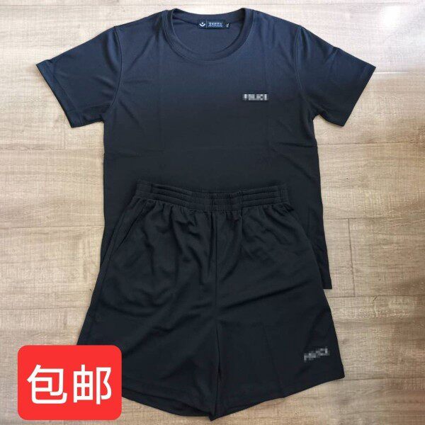 Security T-Shirt Speed Dry Security Short Sleeve Men Summer Clothing Compassionate Working Suit Black Round Collar Breathable Summer Pure Cotton Half Sleeve T-Taobao
