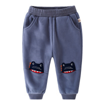 (BMF11) Orchid Embroidered Padded Sweatpants