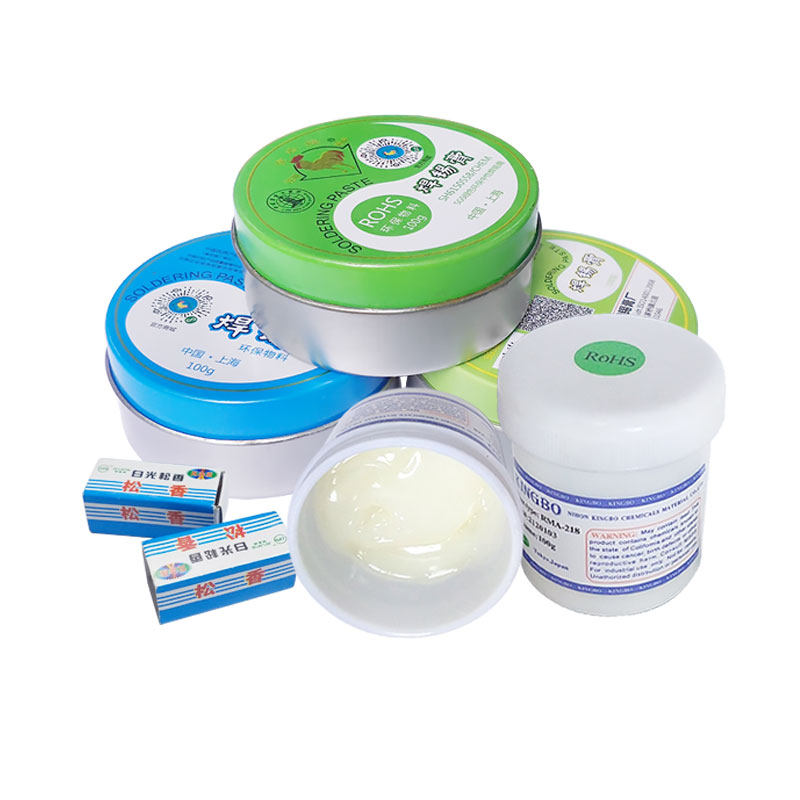 Golden Chicken Environmental Protection to clean solder paste 100 grams welding tool BGA welding oil pine welding accessories