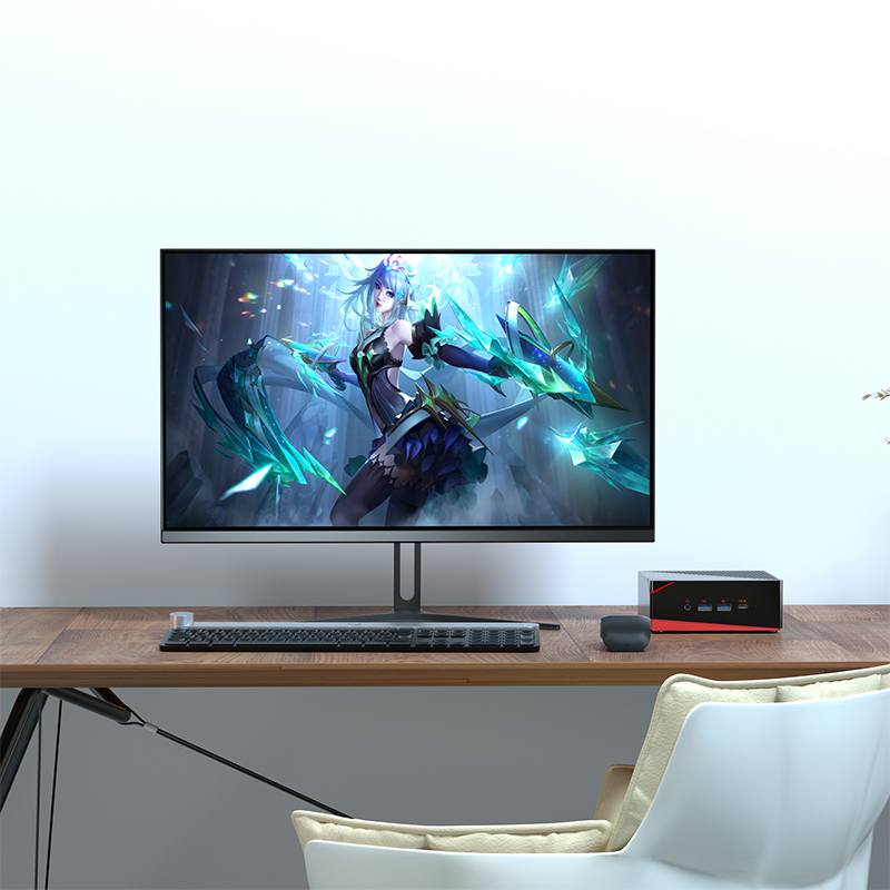 23-inch HD 2K monitor computer LCD screen ultra-thin narrow edge office game commercial large screen