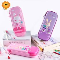 Pencil bag for girls Simple large capacity multi-function stationery bag for boys Primary school students cute stationery box for junior high school students Pencil bag for childrens first grade pen storage cartoon pen box stationery