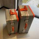 Японский элитный универсальный трендовый чемодан подходит для мужчин и женщин, алюминиевый кейс, 20 дюймов