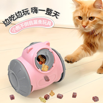 Dog and cat toy tumbler food leakage cart self-entertainment to relieve boredom bite-resistant pet food hiding training tool for small and medium-sized dogs