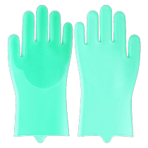 Pet dog and cat bath gloves artifact for young and middle-aged Teddy golden retriever bath brush anti-scratch and anti-bite cleaning supplies