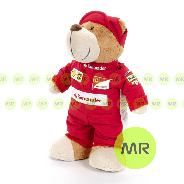 F1 Ferrari Team Little Bear Pine Teddy Bear Lucerne Sleckonen Alonso-Taobao