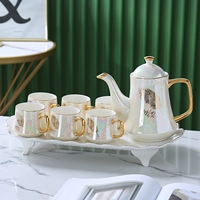 Красочные 6 стаканов 1 горшок, 1 горшочка (подарочная коробка) 1109