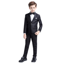 Luo Meng childrens suit handsome British boy little host flower girl dress big boys piano performance suit