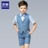 Детский классический костюм для мальчиков, платье девочки цветочницы, для подиума