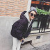 Dịch vụ bánh mì mùa đông nữ ngắn phiên bản Hàn Quốc của phong cách Harajuku bf sinh viên cotton nhỏ phần cotton áo khoác ulzzang cotton quần áo sang trọng áo khoác kaki nữ lót lông Bông