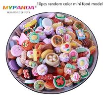 10Pcs Dollhouse Mini Food Toys Dollhouse Kitchen Decoration