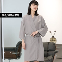 Серый извращенный шелк гостевой одежда