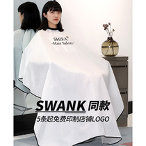 Extra long hair cutting scarf barber shop hair salon special Internet celebrity high-end trendy hair salon perm and dyeing scarf guest robe does not stain hair