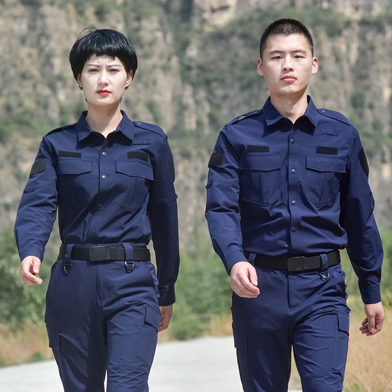 New Summer Quick-Drying Clothing for Instructors, Special Operations Training, Rescue, Security, Quick-Drying Clothing for Outdoor Tactical Duty, Long-Sleeved Elastic