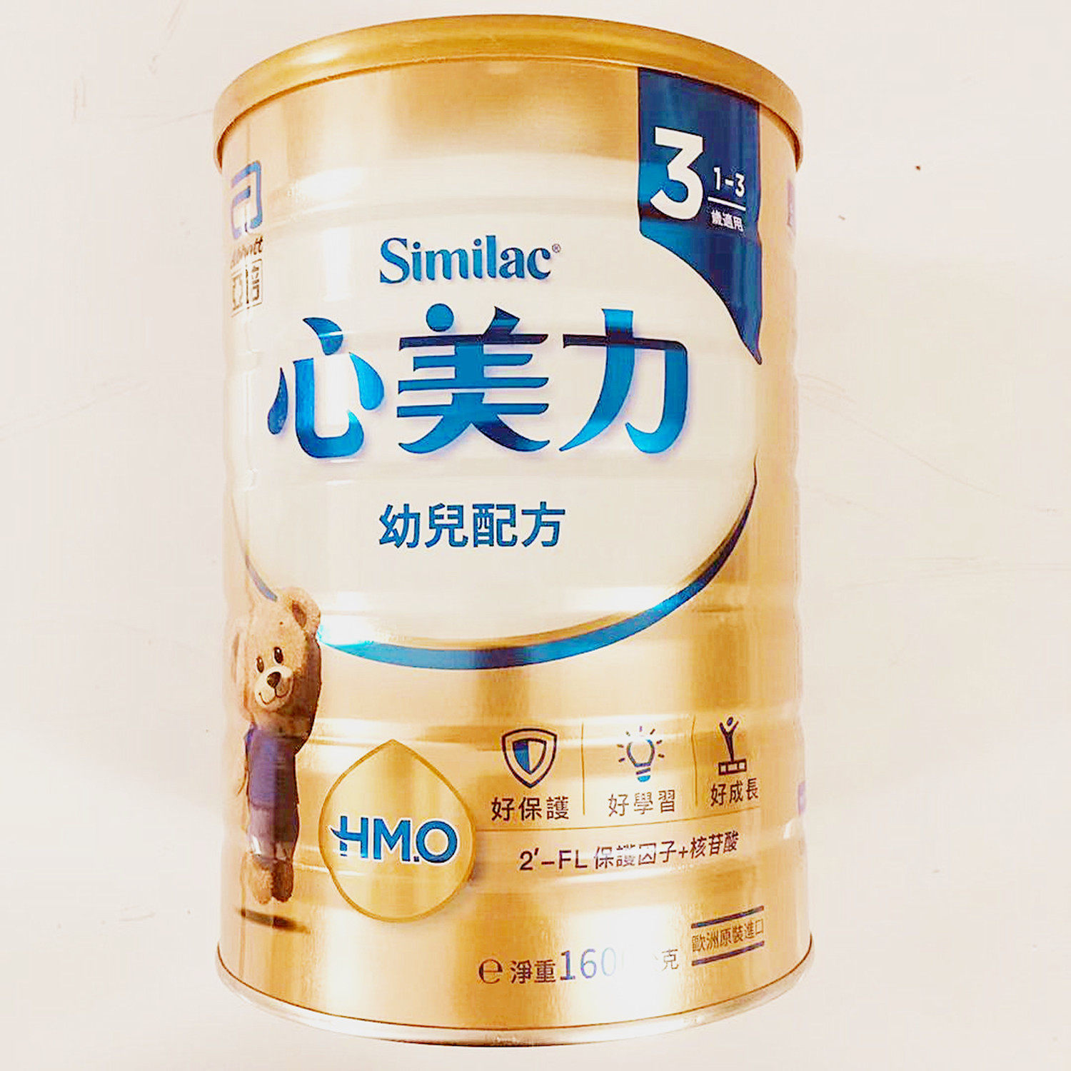 Taiwan Yapei Xinmeili 3-segment 3-segment 1600g baby milk powder 1~3 years old